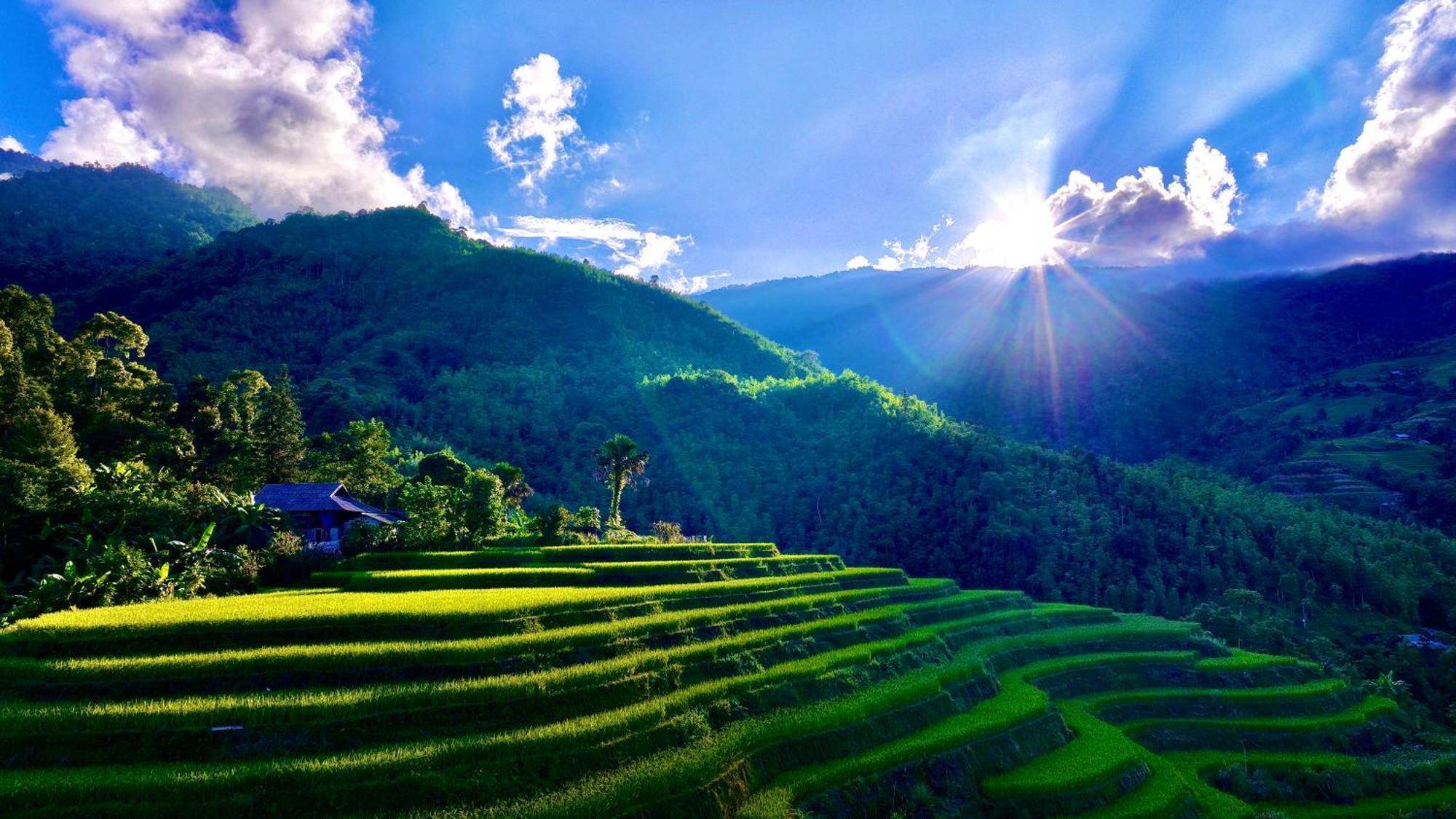 Apartamento Thavill Retreat Hagiang Ha Giang Exterior foto