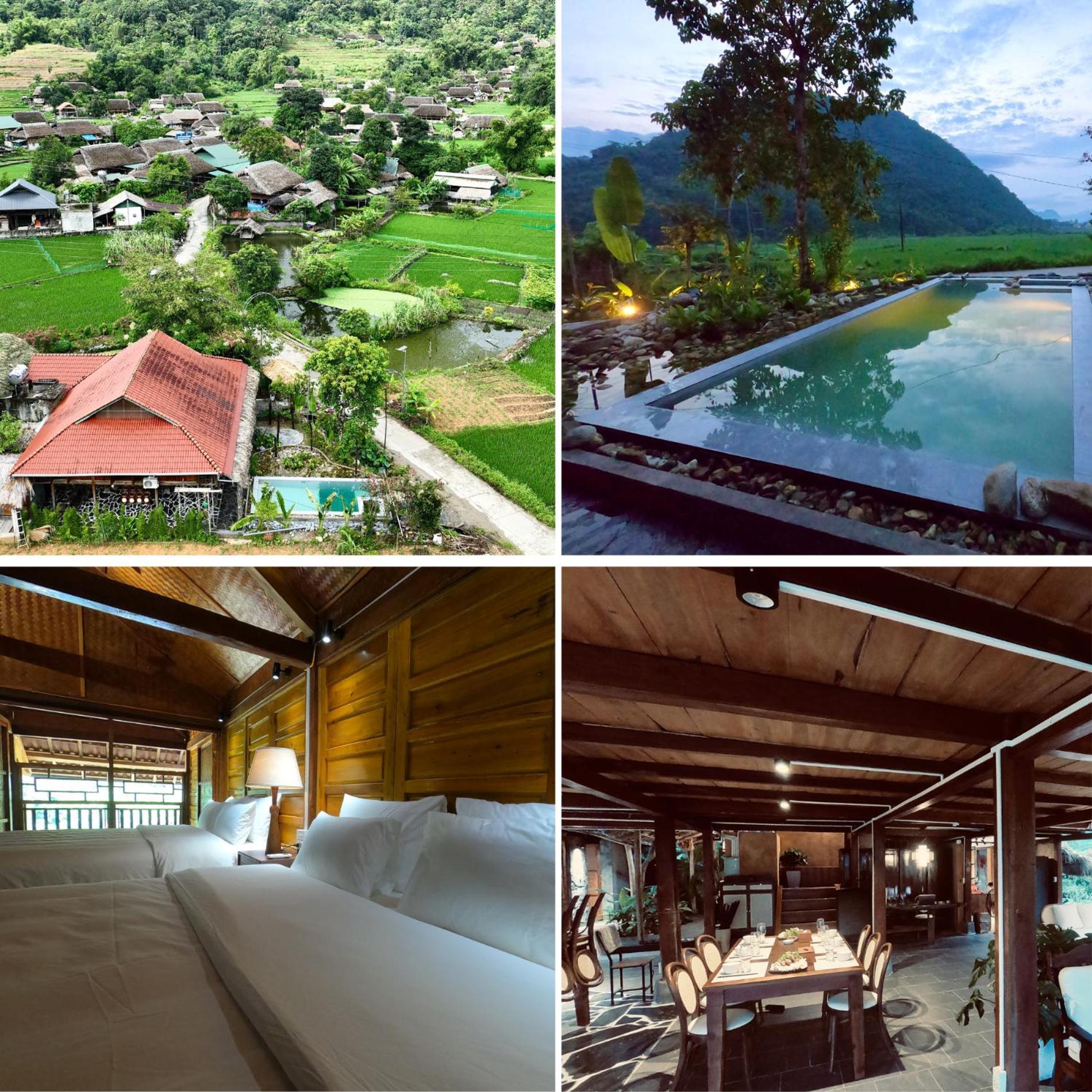 Apartamento Thavill Retreat Hagiang Ha Giang Exterior foto